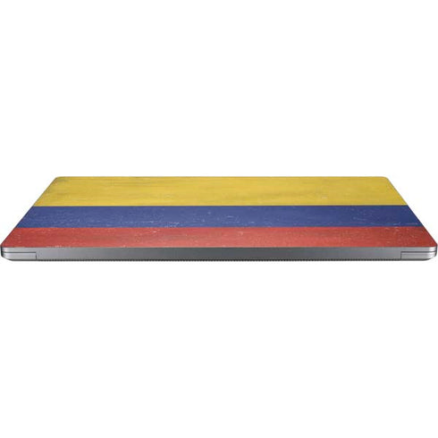 Colombia Flag Distressed Universal Laptop 16.6in (13.4 x 9.7in) Skin